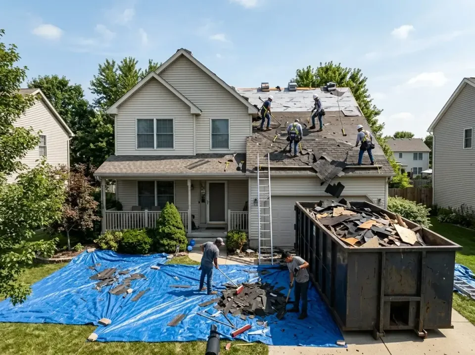 roof-replacement-debris-remova-004 — frequently asked questions, Cheapest Dumpster Rentals in Brent, AL